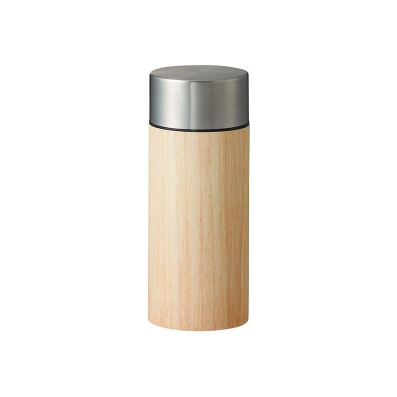 木目調ボディサーモボトル 300ml 3