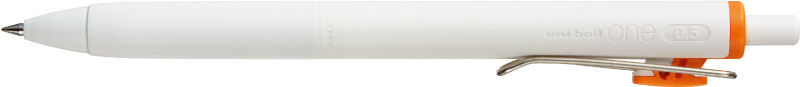 インク色:オレンジ ユニボールONE0.5mm 4