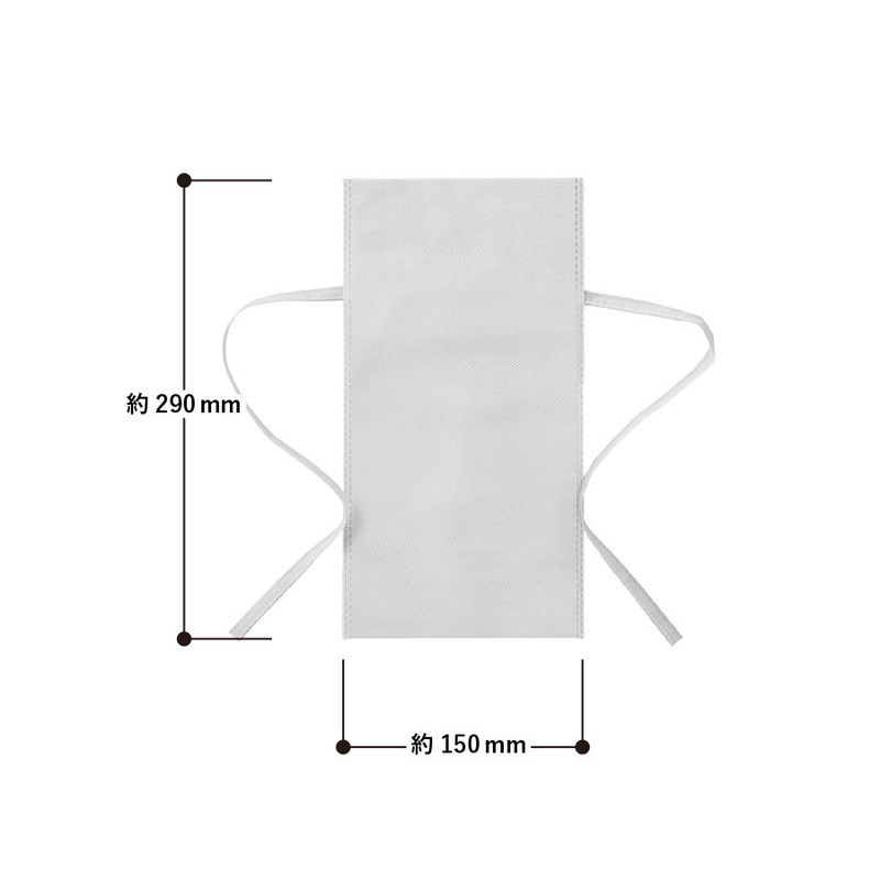 不織布ラッピング巾着(S) 3