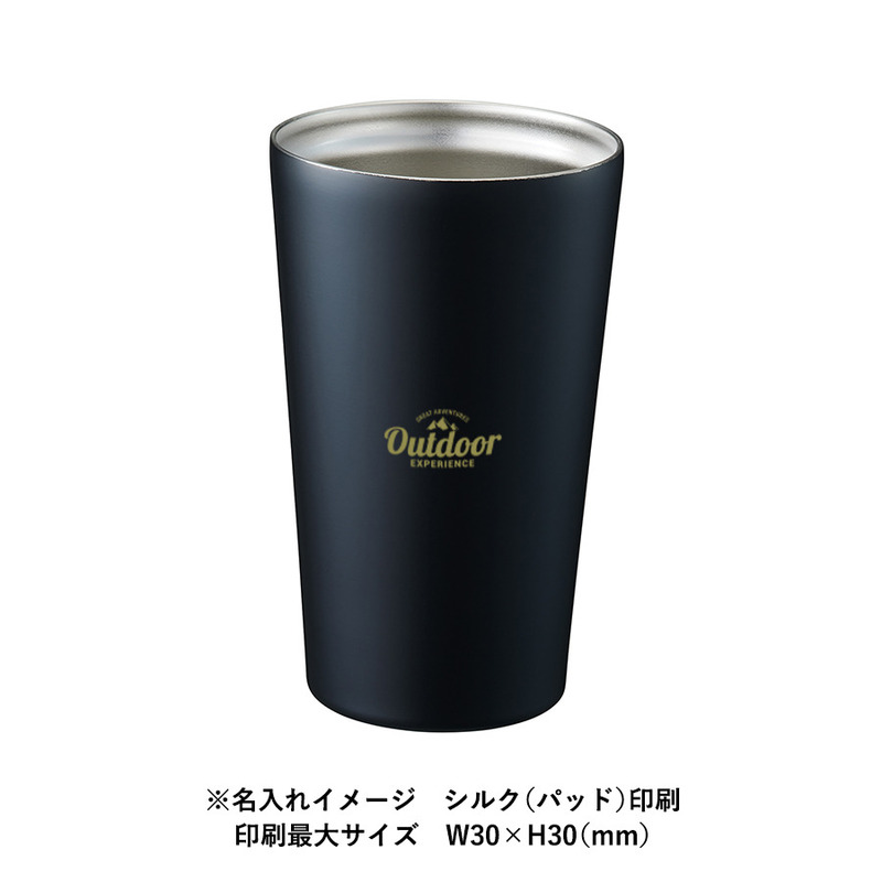 パッド(1色)印刷範囲: W30×H30(mm) ステンレスサーモタンブラー550ml 4