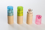 色えんぴつ12PCSシャープナー付