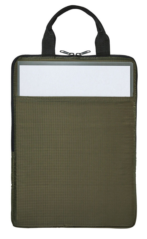 熱転写印刷範囲<br />
110×120mm テントクロスタブレットPCケース 5