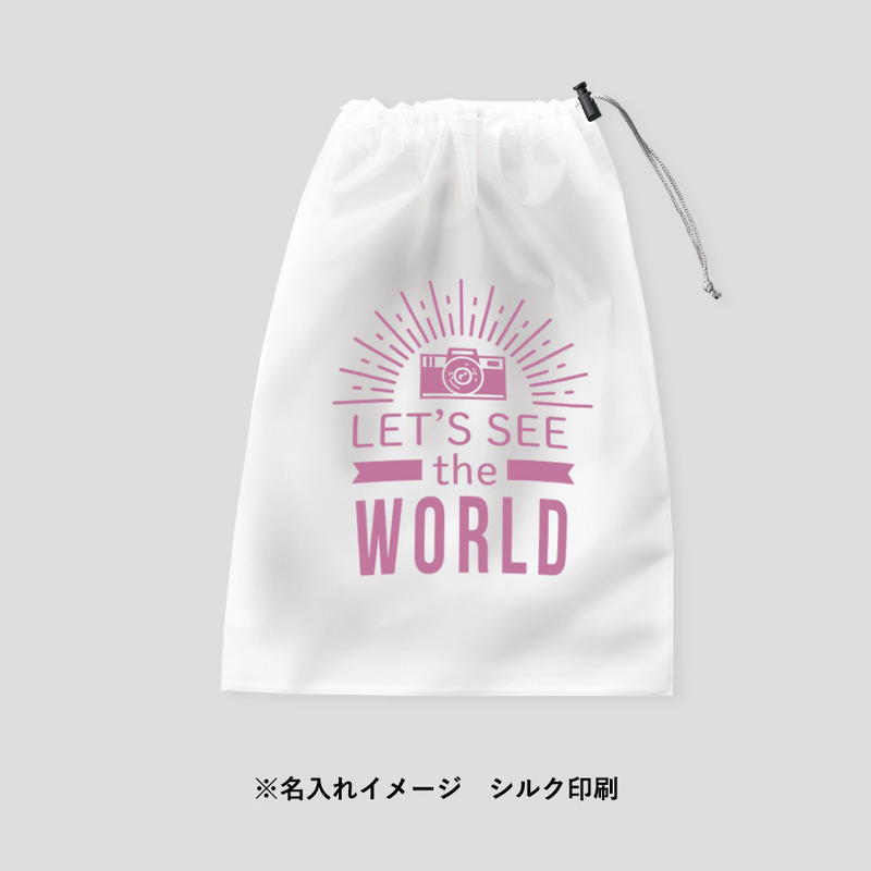 EVA巾着(L)クリア 5