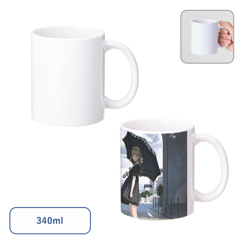 陶器マグストレート(M+) ホワイト 0