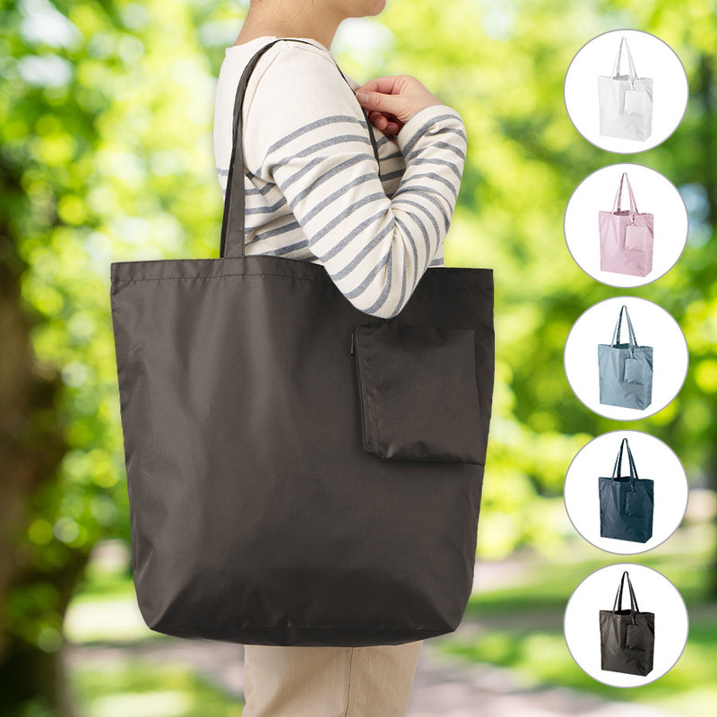 ポケッタブルトート(L)ポーチ付 0