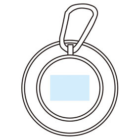 名入れスペース 20×30mm パタメル 折り畳みシリコンボトル 6