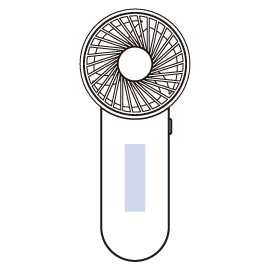 ポータブルハンディシンプルファン 8