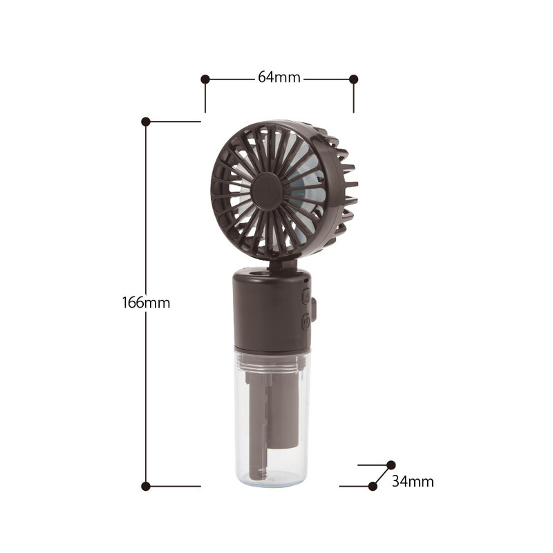 ポータブルミストUSBファン 6