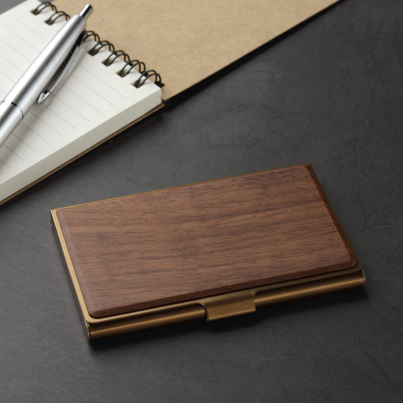 ウッドプレート名刺入 0