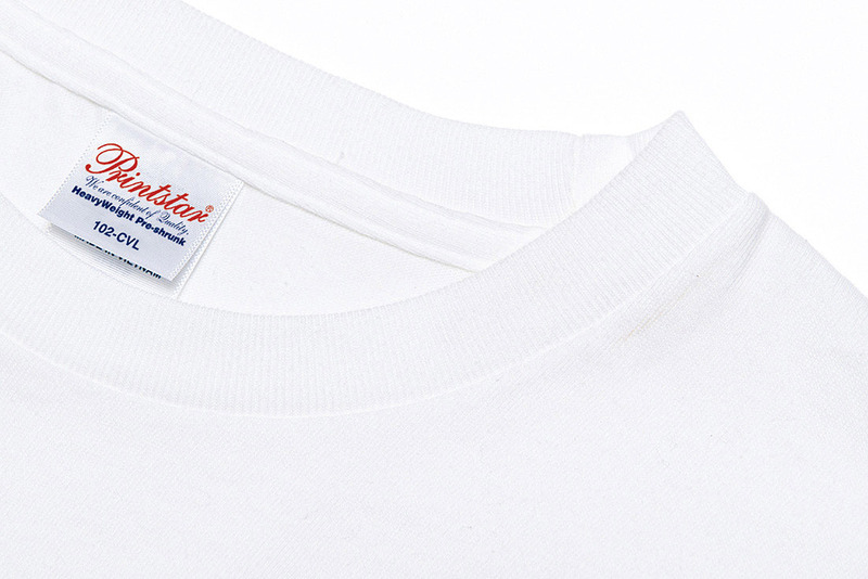 Printstarのちぎれるラベル 5.6オンス ヘビーウェイト長袖Tシャツ 3