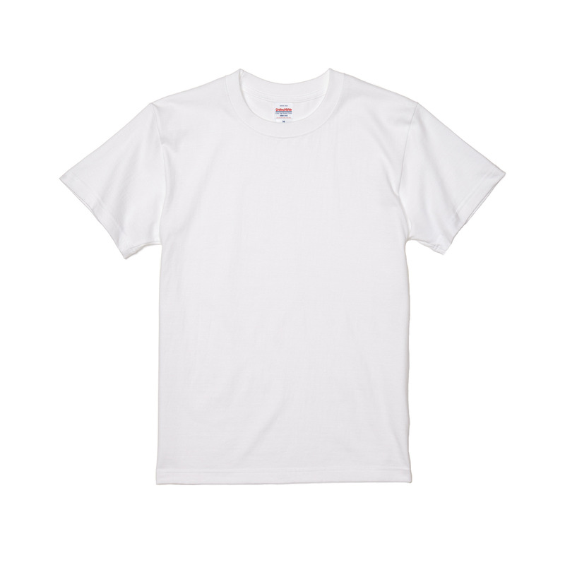 ホワイト 5.6オンス ハイクオリティー Tシャツ 4