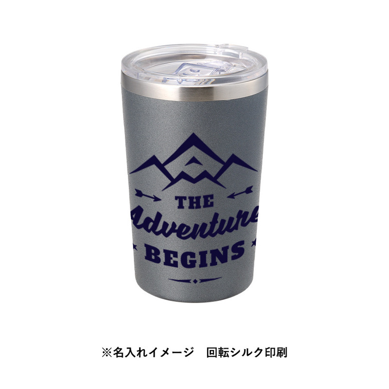 印刷範囲:W130×H93mm Zalattoクリアフタ付サーモタンブラー350ml 5