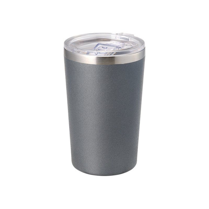 ダークシルバー Zalattoクリアフタ付サーモタンブラー350ml 8